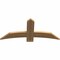 Ekena Millwork Bellingham Timber Gable Bracket, Western Red Cedar, 48"W x 22"H x 1 1/2"D x 5 1/2"F, 11/12 Pitch GBW048X22X0206BEL00SWR - alternate 2